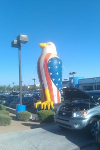 advertising inflatables for sale - 25ft Eagle